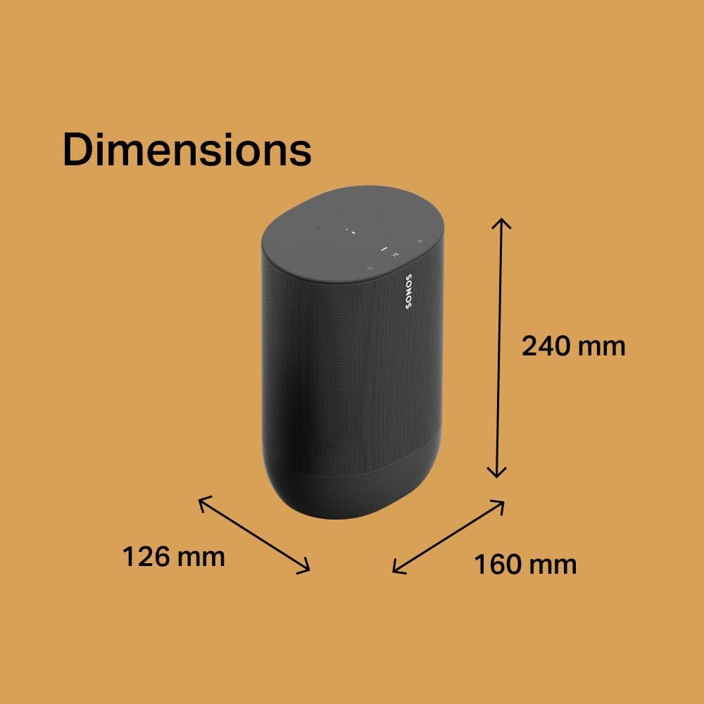 Sonos Move2 Boyutlar