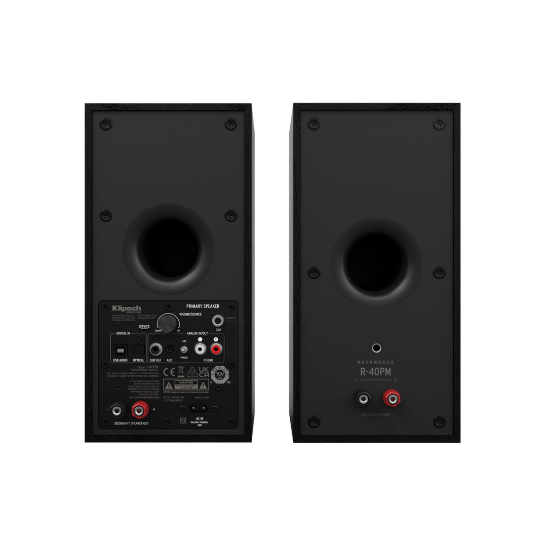 Klipsch R-40PM Referans Serisi Aktif Bluetooth Hoparlör - Çift