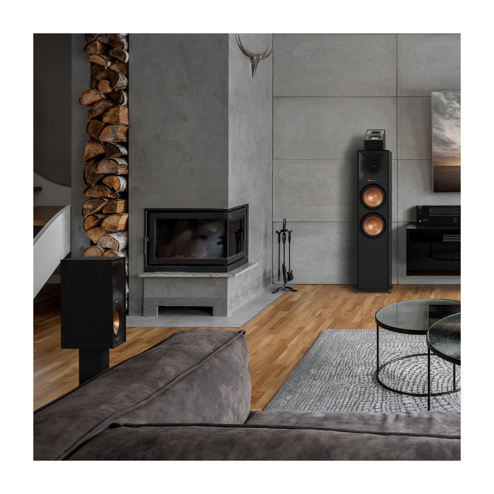 Klipsch R-50M Bookself Hoparlör Siyah - Set