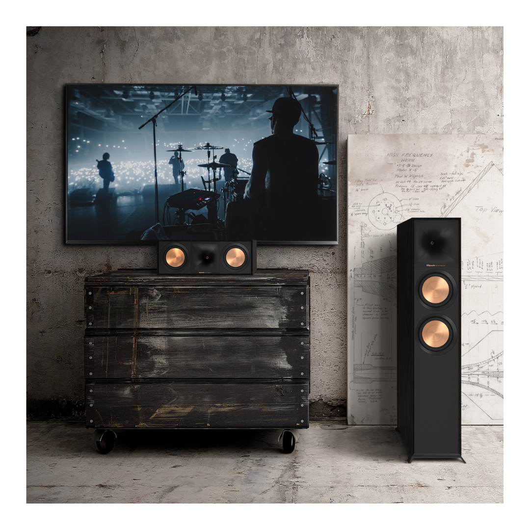 Klipsch R-605FA Dolby Atmos Destekli Kule Hoparlör Siyah - Çift