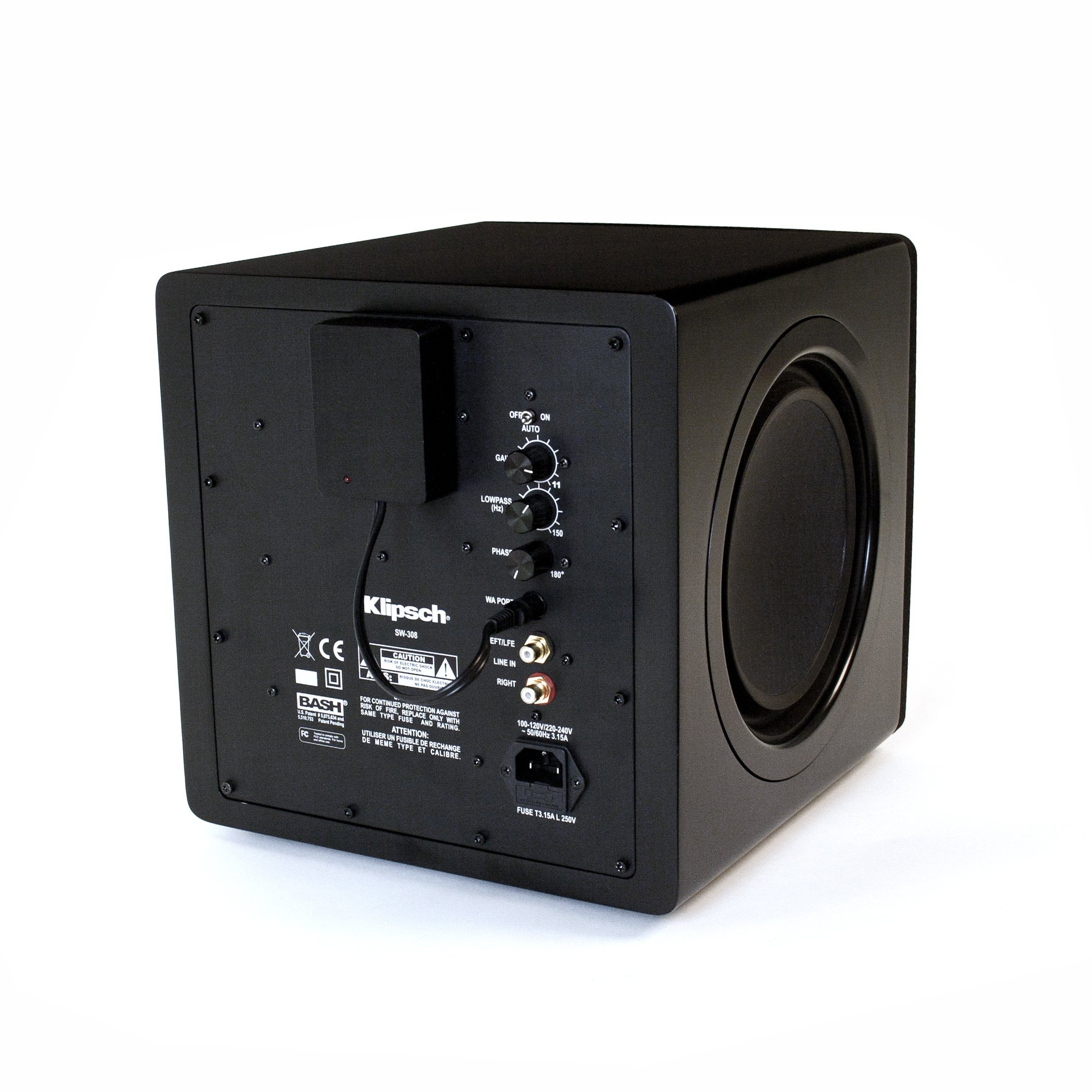 Klipsch WA-2 (230V) Kablosuz Subwoofer Kiti Siyah -Tek